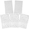 1725 Pieces Rhinestones Stickers Self Adhesive Face Gems Jewels Stickers, Stick on Rhinestones for Hair, Makeup, Craft, Nail, Clothes, Shoes, Assorted Size